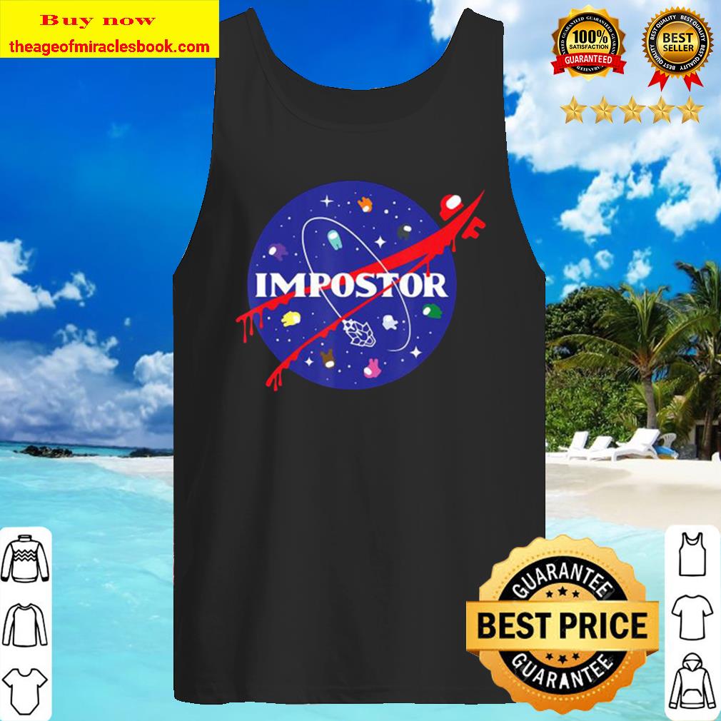 Imposter among game us sus space Tank Top