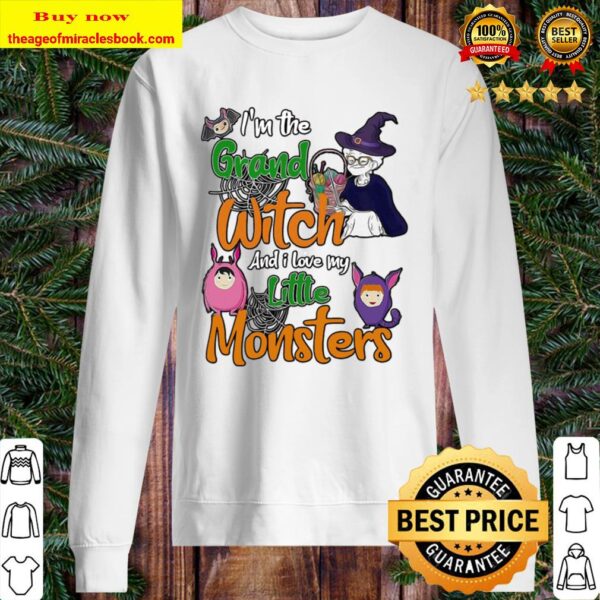 I€™M The Grand Witch And I Love My Little Monsters Sweater