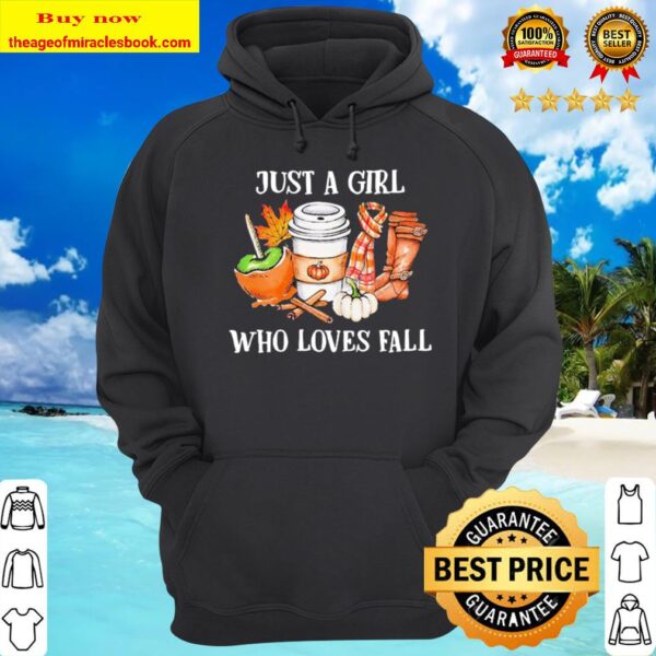 Just a girl who loves fall leave map Hoodie