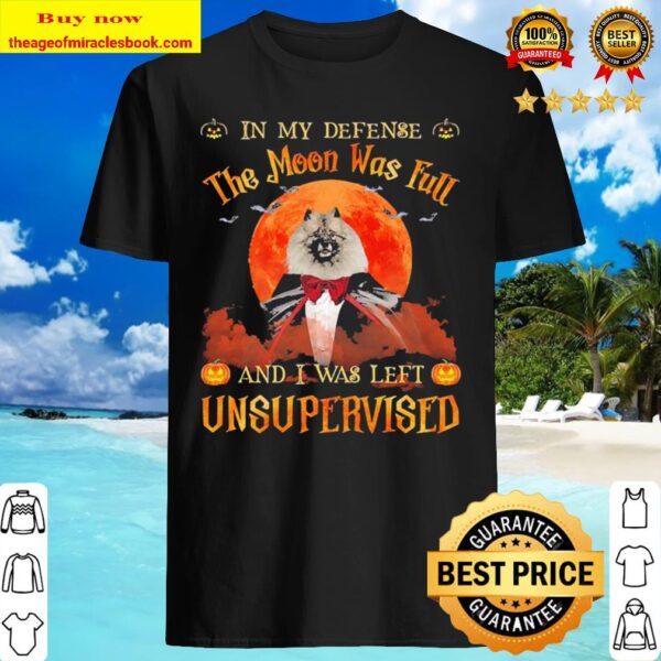 Keeshond I survived the great Book Sheet crisis of 2020 Halloween Shirt