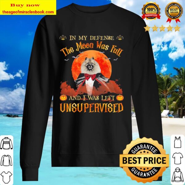 Keeshond I survived the great Book Sheet crisis of 2020 Halloween Sweater
