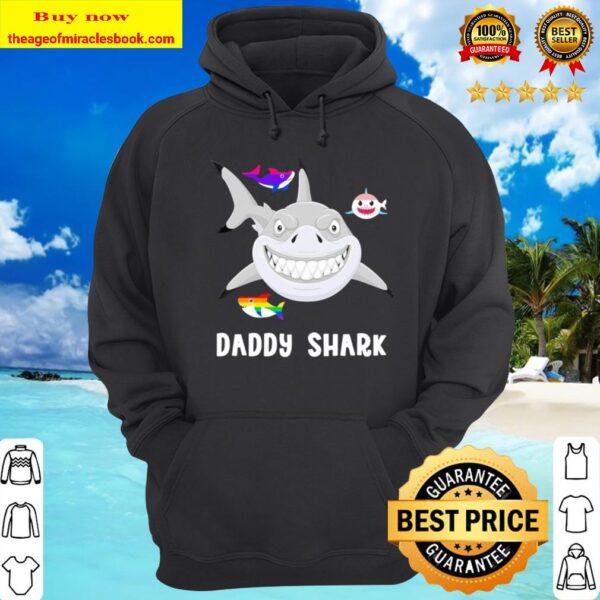 LGBT daddy Shark Hoodie
