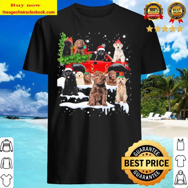 Labradoodles Dog Santa Merry Christmas Shirt