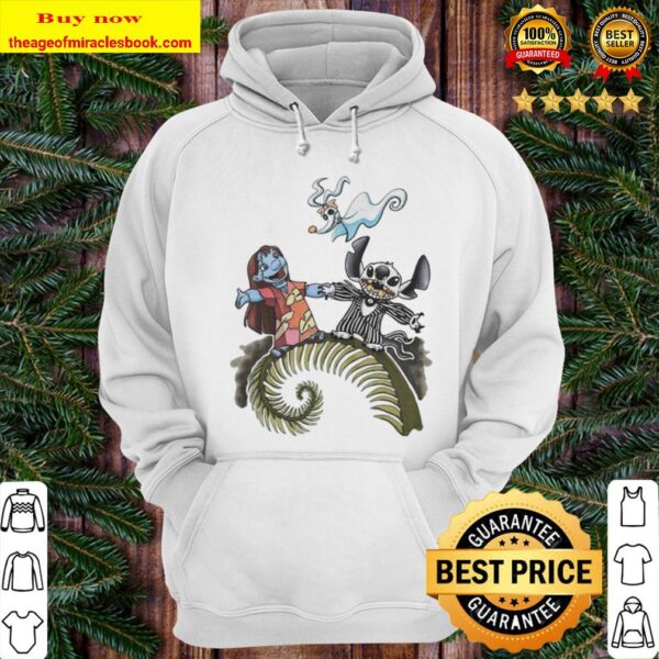 Lilo and Stitch Jack Skellington and Sally Nightmare before Christmas  Hoodie