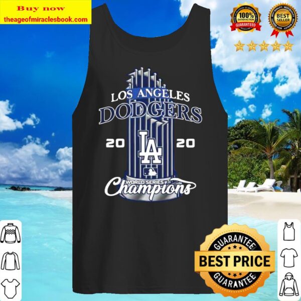 Los Angeles Dodgers 2020 World Series Champions Tank Top