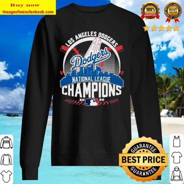 MLB Baseball Los Angeles Dodgers Dodgers National League Champions 202 Sweater