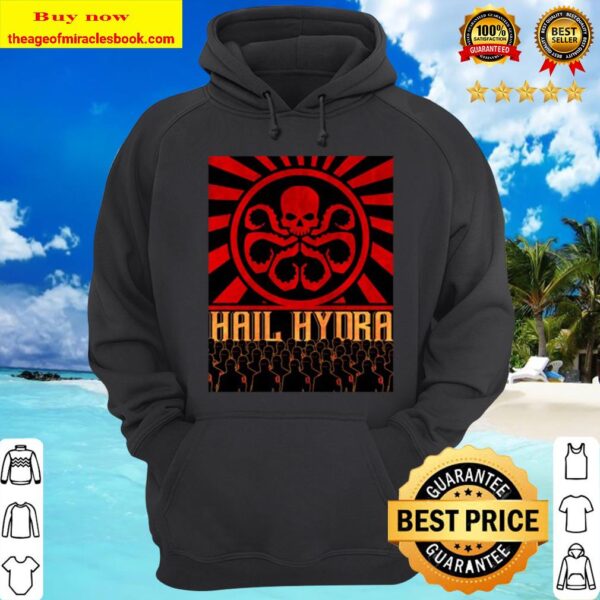 Marvel Hail Hydra Army Propaganda Poster Graphic Hoodie