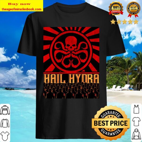 Marvel Hail Hydra Army Propaganda Poster Graphic Shirt