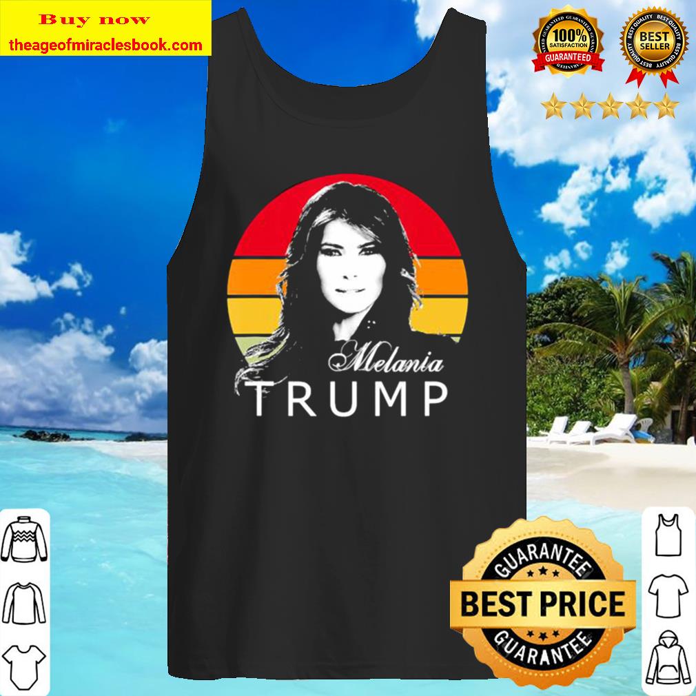 Melania trump first lady of the united states vintage retro Tank Top