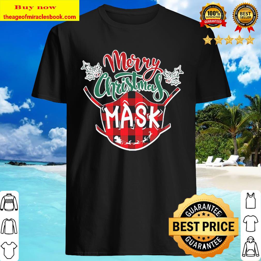 Merry Christmas Mask vintage T-shirt, Hoodie, tank top, sweater
