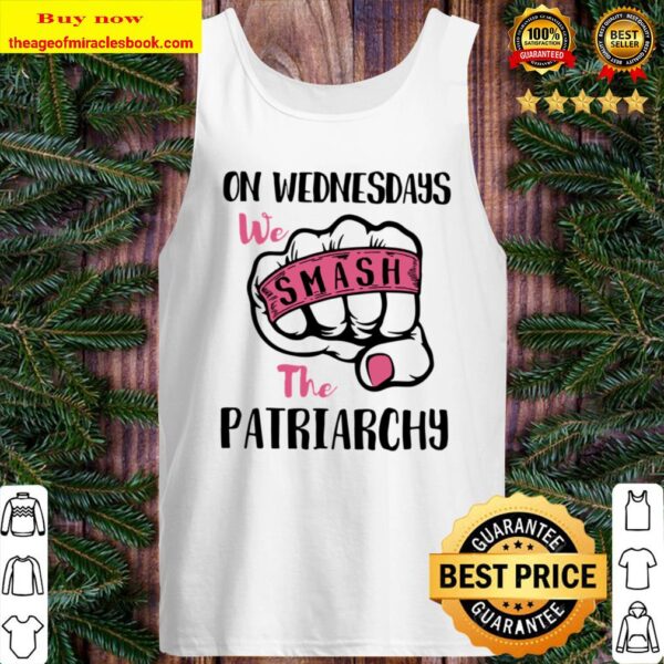 On Wednesday We Smash The Patriarchy Tank Top