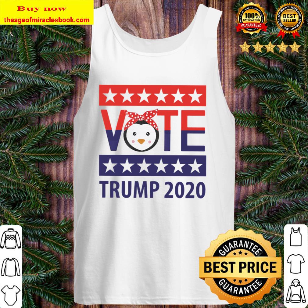 Penguin Vote Trump 2020 Tank Top