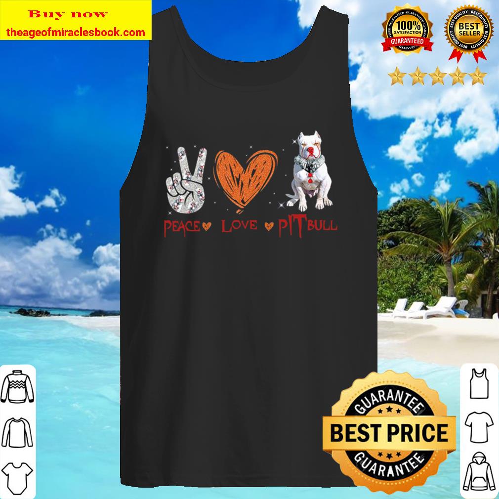Pennywise Peace love Pitbull Tank Top