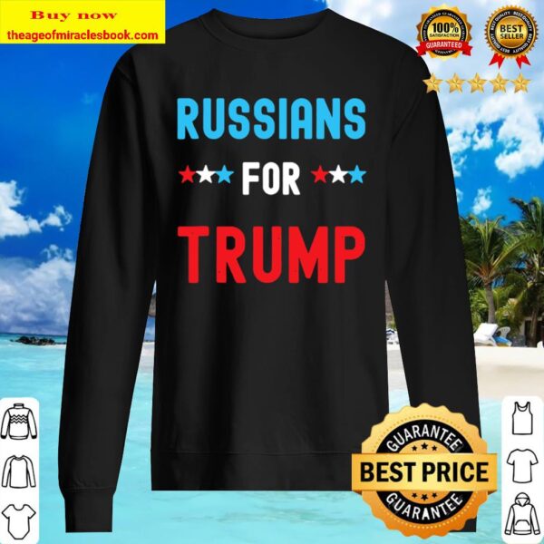 Political Humor Republican -  Funny Russians For Trump Sweater