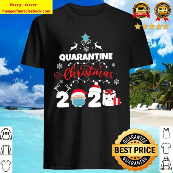 Quarantine Christmas 2020 Social distancing Christmas Shirt