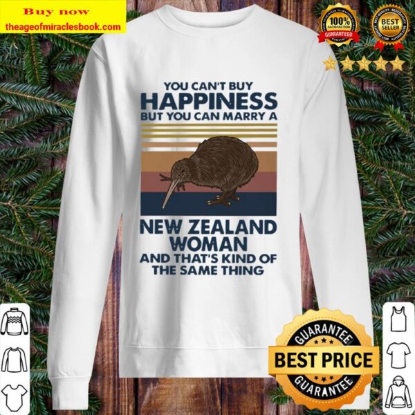 Sandpiper You can’t buy happiness but you can marry a New Zealand woma Sweater
