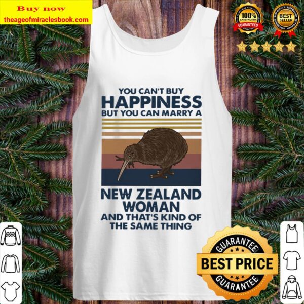 Sandpiper You can’t buy happiness but you can marry a New Zealand woma Tank Top