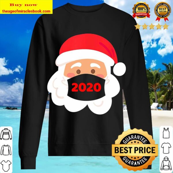 Santa Claus face mask 2020 Sweater
