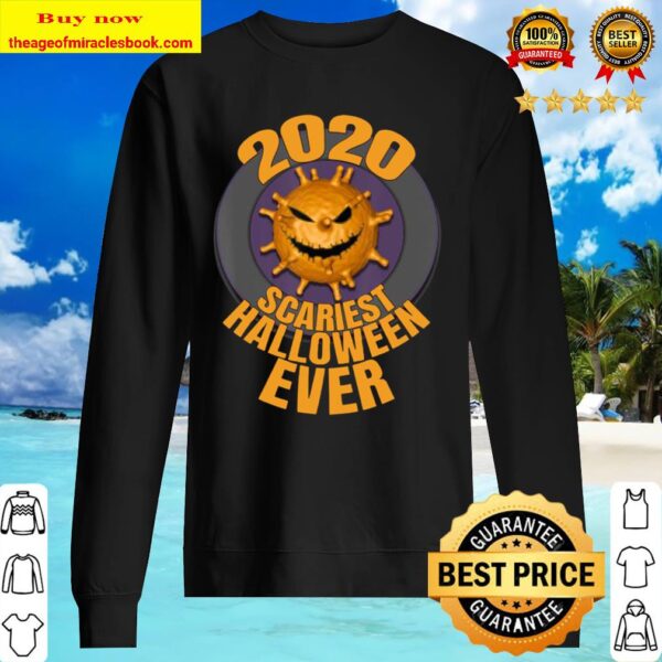 Scariest Halloween Ever 2020 Funny Cute Easy Costume Sweater