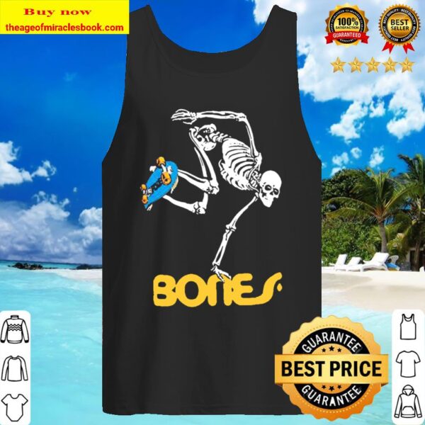 Skateboarding skeletons bones 2020 Tank Top