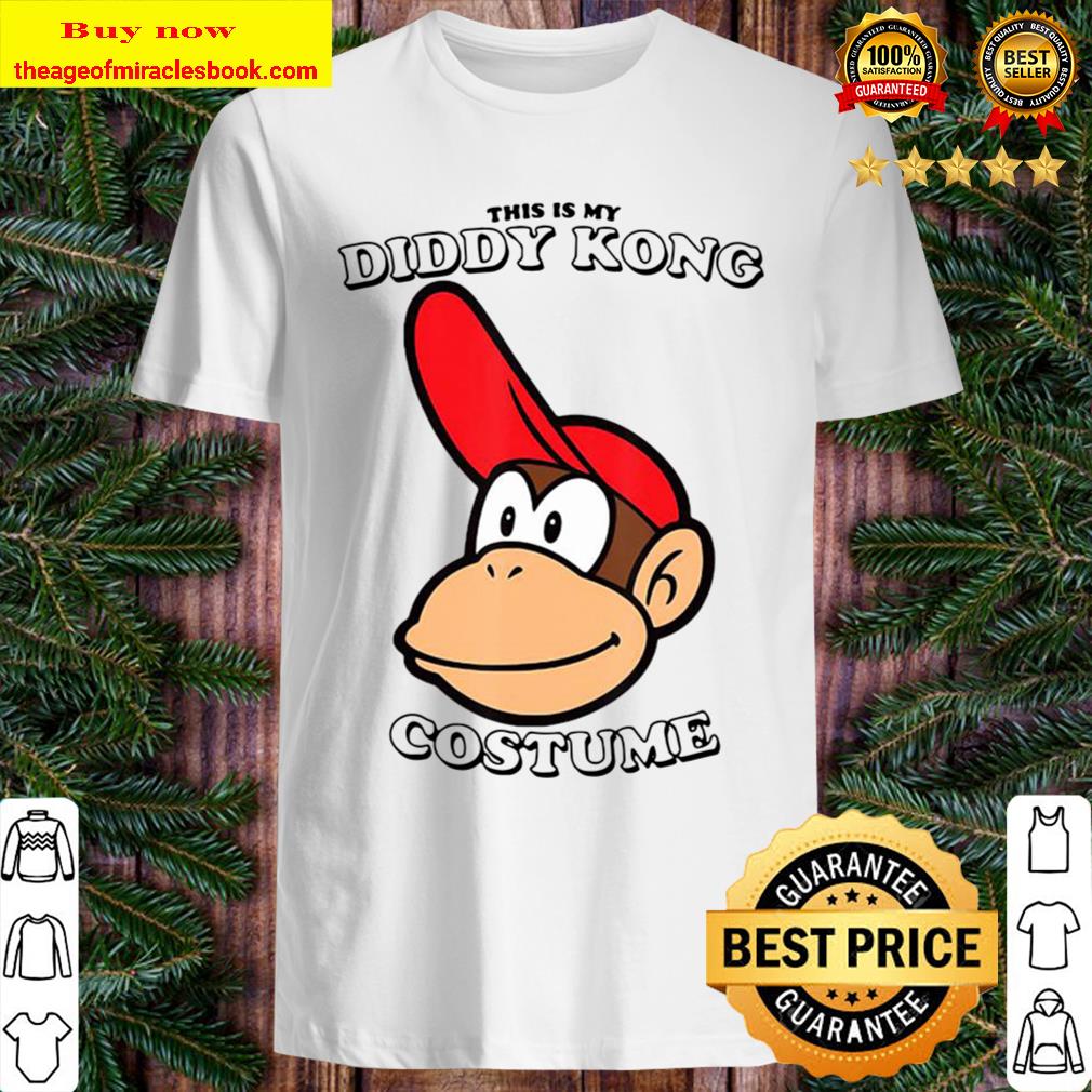 Super Mario This Is My Diddy Kong Costume vintage Shirt