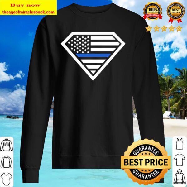Superman Police Sweater
