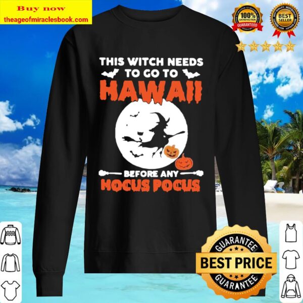 This Witch needs to go to Hawaii before any Hocus Pocus Halloween Sweater