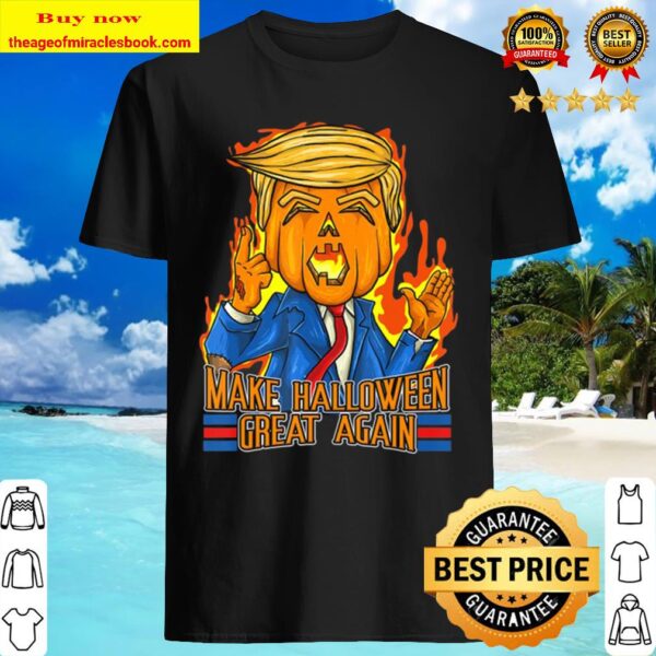 Trumpkin Make Halloween Great Again Funny Trump Costume Shirt