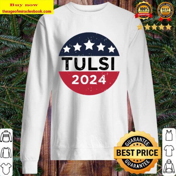 Tulsi Gabbard 2024 American flag Sweater