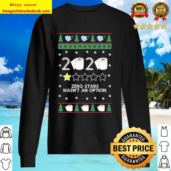 Ugly Christmas Zero stars wasn’t an option toilet paper 2020 Sweater
