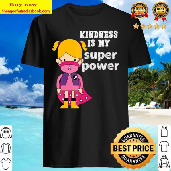 Unity Day No bullying kindness is my superpower Orange tee Shirt