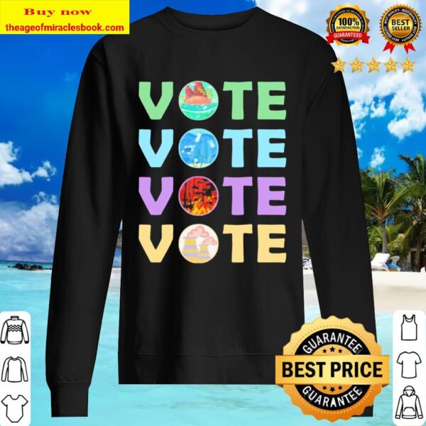 Vote For Mother Earth Global Warming Sweater