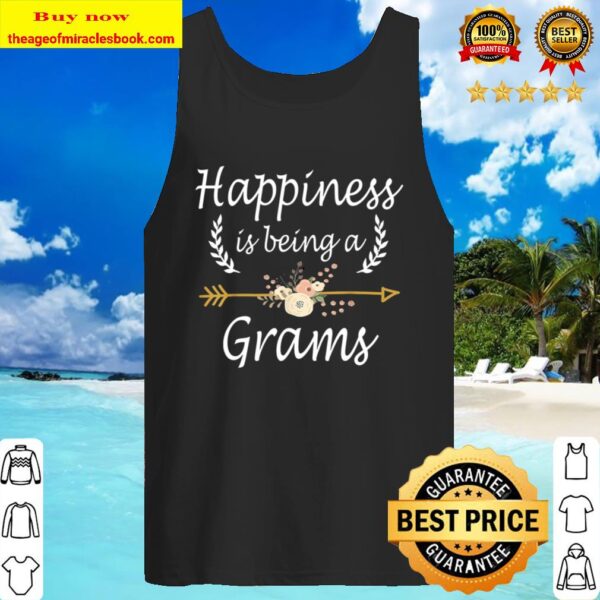 Womens Grams Gift Happiness Is Being A Grams Tank Top