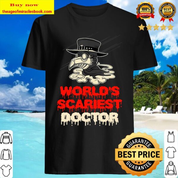 World’s Scariest Doctor plague Halloween Costume Lazy Easy Shirt