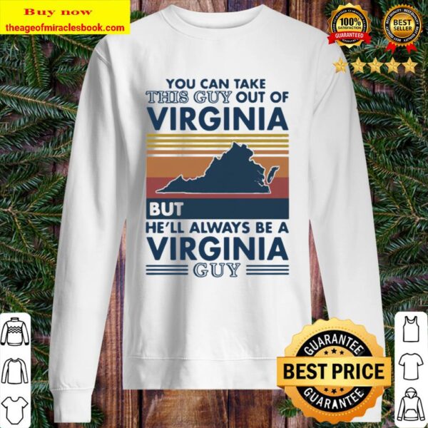 You can take this guy out of virginia but he’ll always be a virginia g Sweater