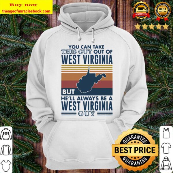You can take this guy out of west virginia but he’ll always be a west Hoodie