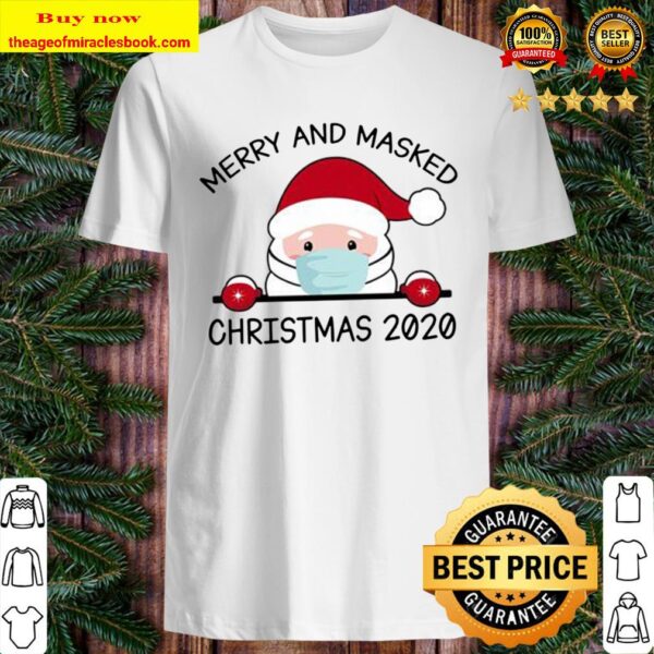 let it snow gnome mask christmas 2020 Shirt
