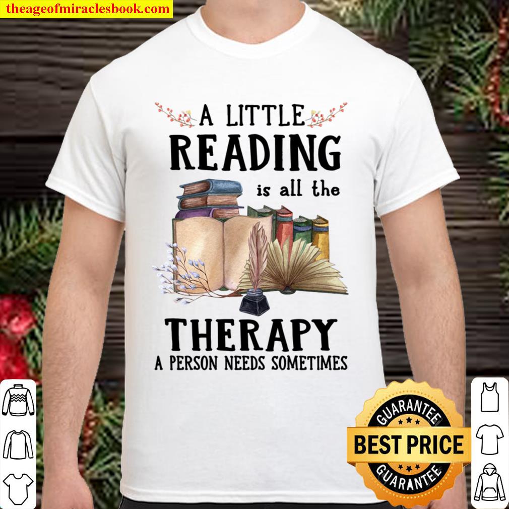 A little reading a book Shirt, Hoodie, Long Sleeved, SweatShirt
