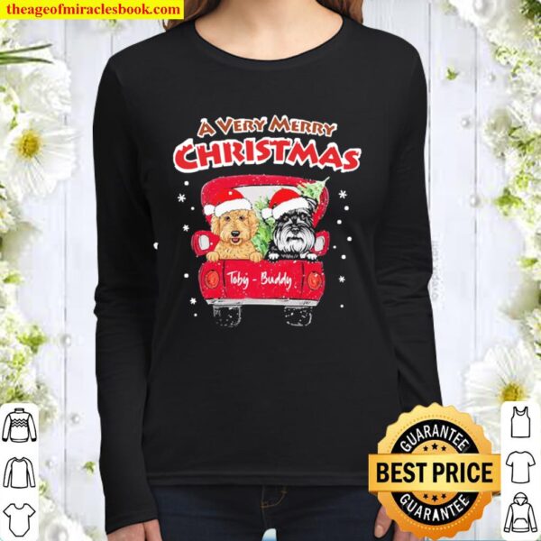 A very Merry Christmas Toby-Buddy Women Long Sleeved