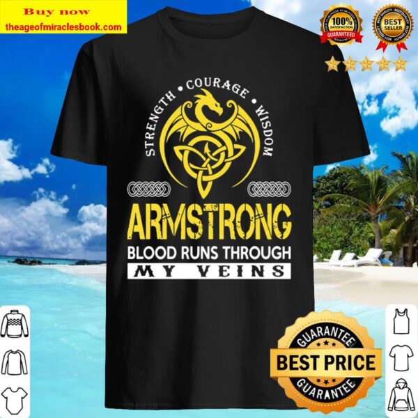 ARMSTRONG Blood Runs Through My Veins Shirt