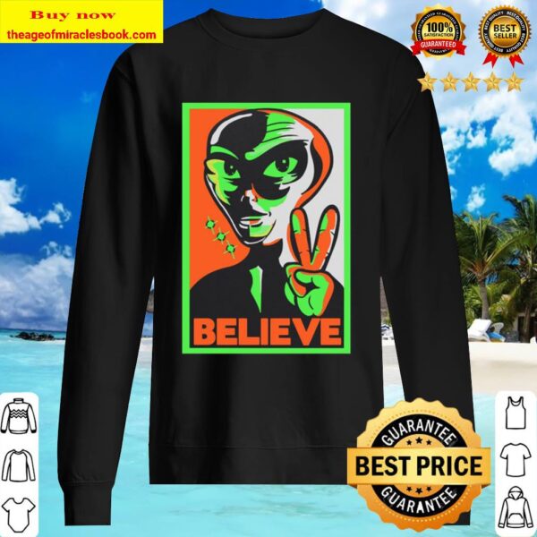 Alien Star Believe Sweater