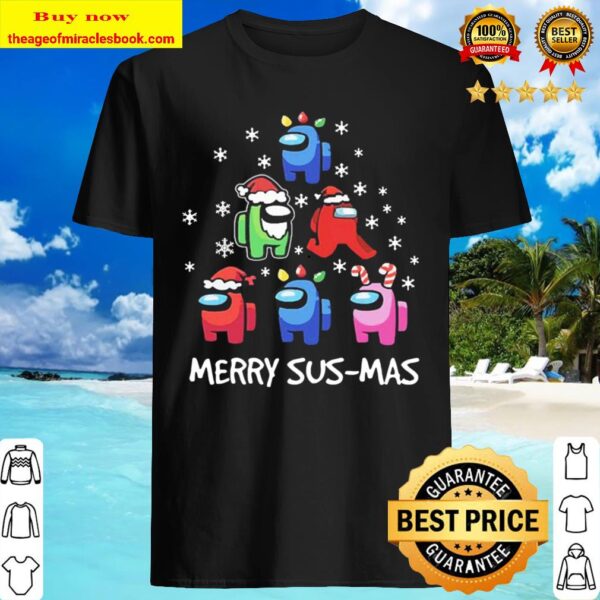Among Us Santa Merry Sus-Mas Christmas Shirt