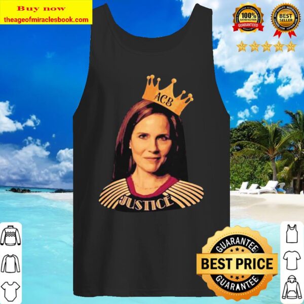 Amy Coney Barrett Justice Notorious Crown Tank Top
