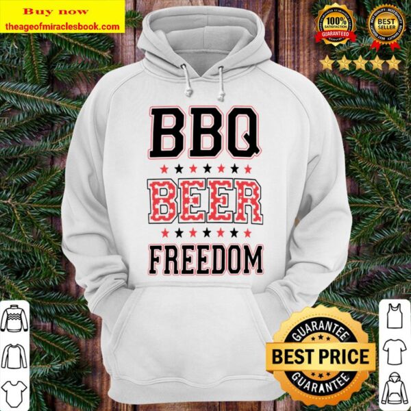 BBQ beer freedom Hoodie
