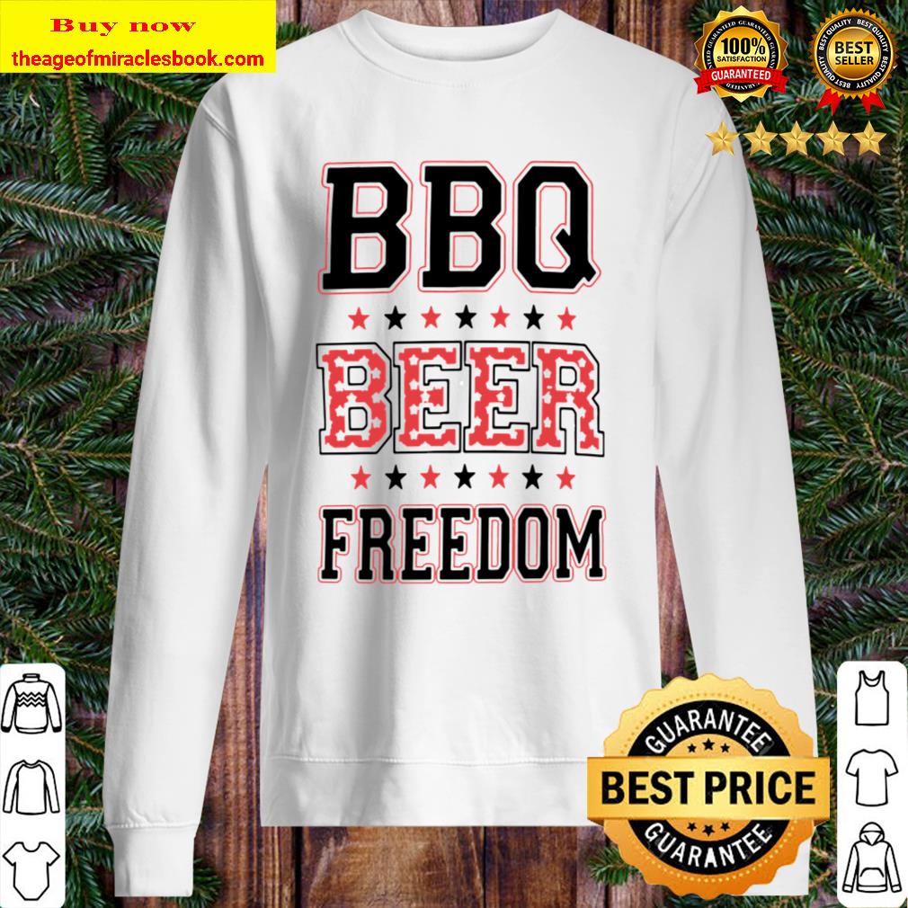 BBQ beer freedom Sweater