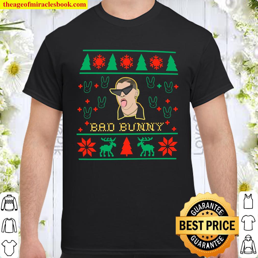 Bad bunny Christmas Shirt