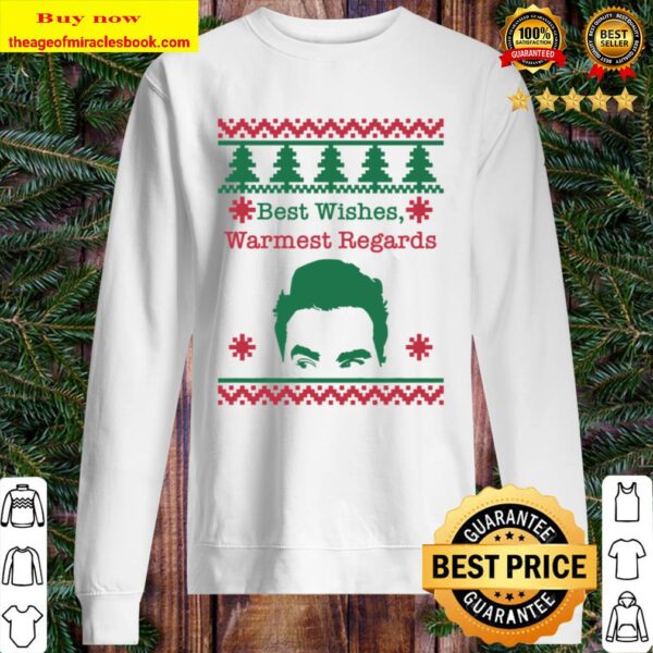 Best Wishes, Warmest Regards, Ugly Christmas Sweater, Schitts Christma Sweater