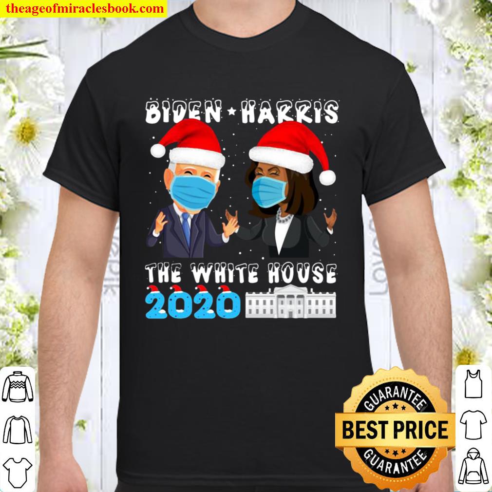 Biden Harris in The White House Christmas Shirt, Hoodie, Long Sleeved, SweatShirt
