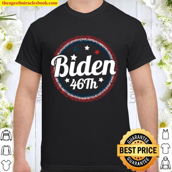 Biden Wins 46th President of America USA Flag Color 2020 Shirt