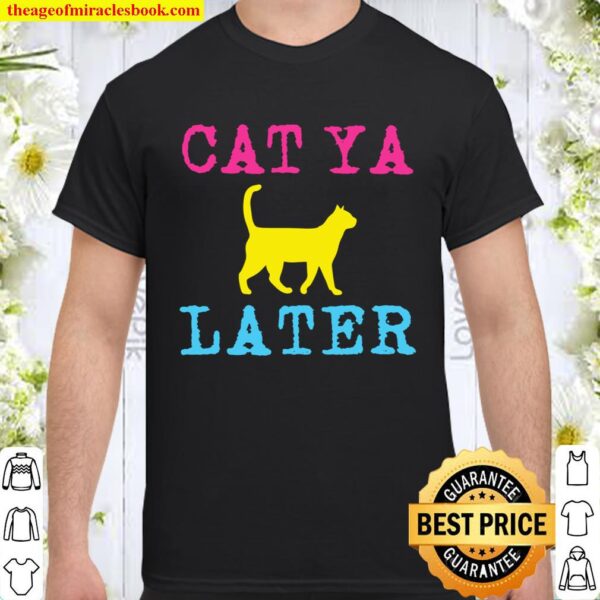 Cat Mom Dad Funny Pun Shirt